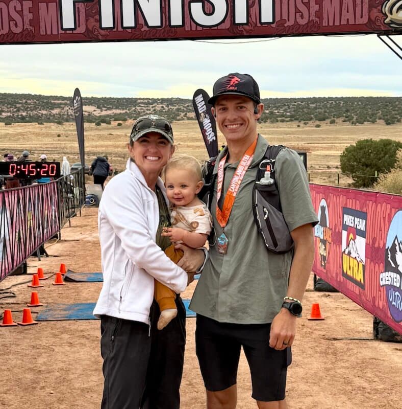 Eric at the Canyonlands 100K — 1st Overall